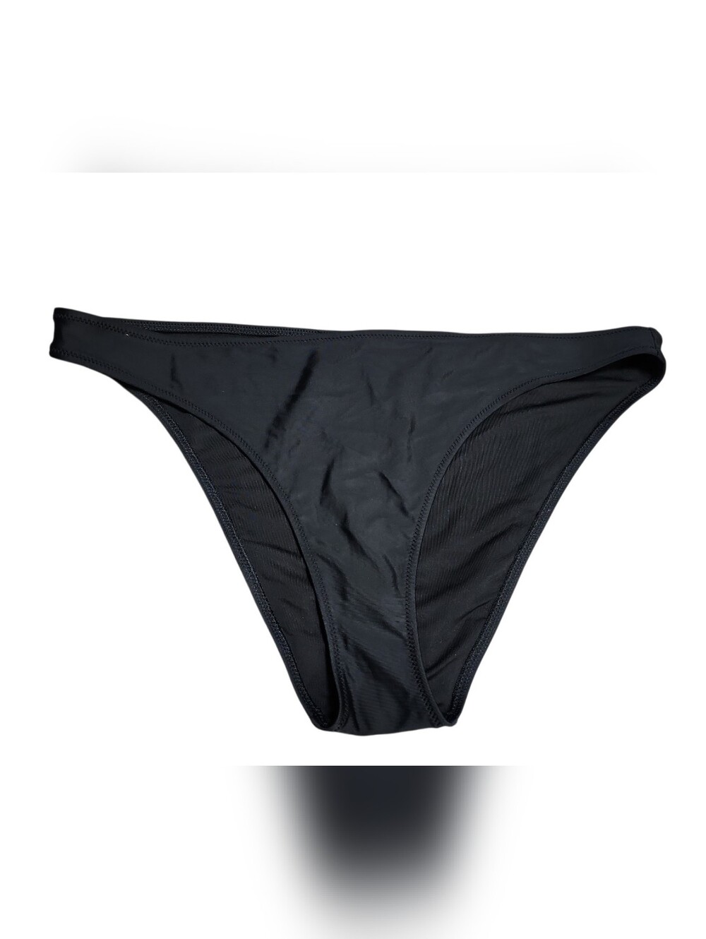 Aerie Black Cheeky Bikini Bottom Nwt Size Xl